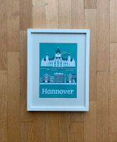 Poster "Hannover" DIN A4 inkl. Ikea Ribba-Rahmen 30*40cm (weiß) Essen - Essen-Kettwig Vorschau