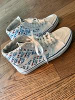 Vans high weiß blau Gr. 40 i Love my Vans Schuhe Stuttgart - Stuttgart-Süd Vorschau