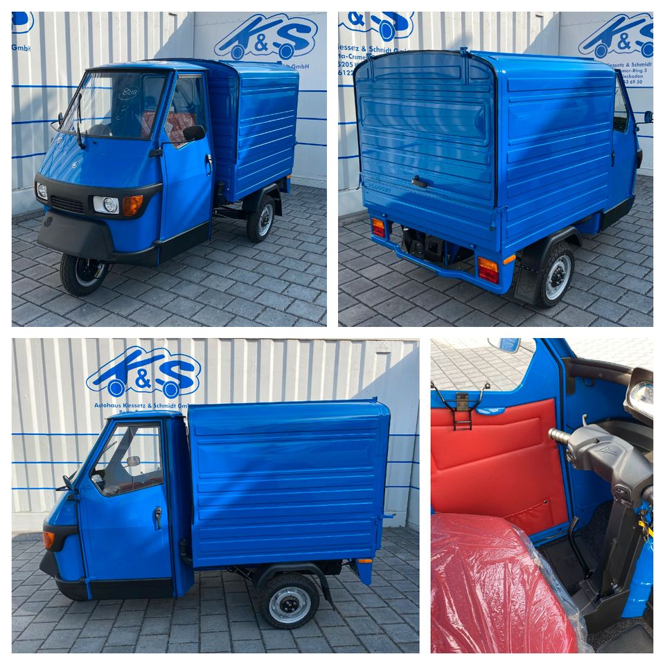 Piaggio APE 50 - Auslaufmodell 2024 - ES FOLGT KEIN NACHFOLGER ! in Wiesbaden