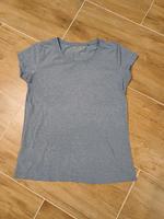 T-Shirt, blau/grau, Damen, Gr. L/XL Bayern - Waldkraiburg Vorschau