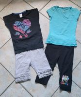 2 T-Shirts/2 kurze Leggins Sachsen-Anhalt - Salzwedel Vorschau