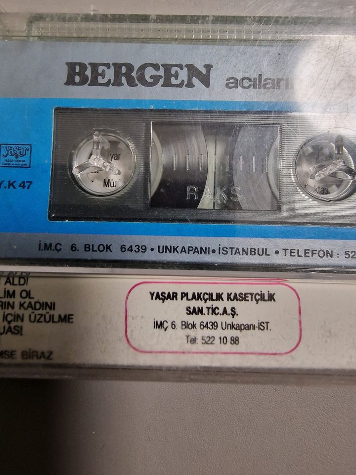 Bergen Acilarin Kadini, Müzik Kaseti Türkische Musik Kassette. in Recklinghausen