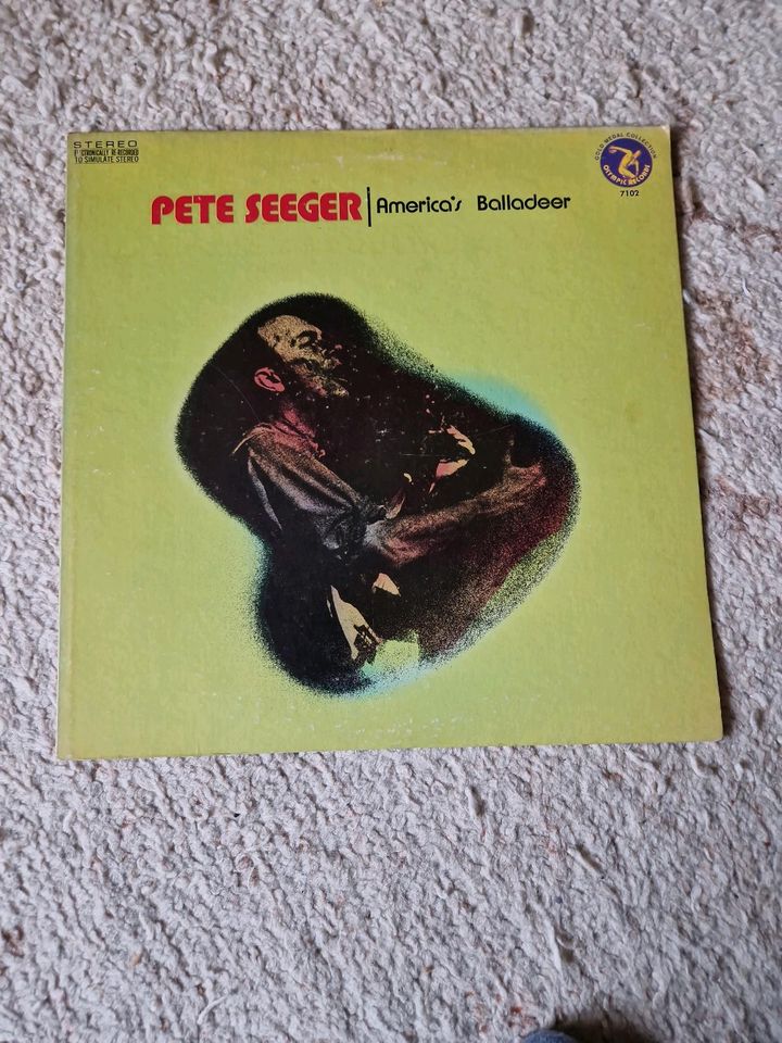 LP - Pete Seeger - America's Balladeer - 1973 in Pulheim