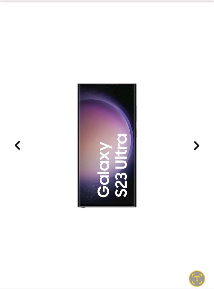 Samsung galaxy S23 Ultra 5G 255 GB Lavender Dual SiM in Essen