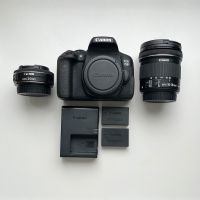 Canon EOS 750D perfekter Zustand + Canon 24mm + Canon 10-18mm München - Altstadt-Lehel Vorschau