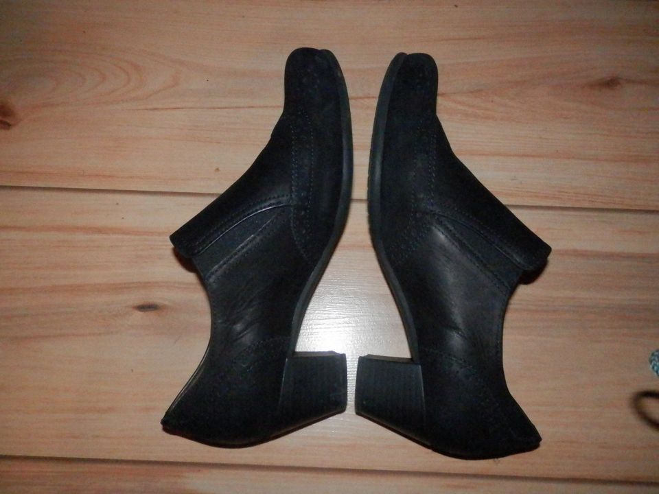 GABOR Pumps, Rauleder, Leder Slipper  Gr. 4 1/2, 37 1/2 in Berlin