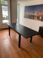Holztisch schwarz braun 1,4m ausziehbar auf 1,8 oder auf 2,2 m Nordrhein-Westfalen - Bergisch Gladbach Vorschau