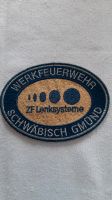 Feuerwehr Ärmelabzeichen WF ZF Lenksysteme Schwäbisch Gmünd Bayern - Gunzenhausen Vorschau