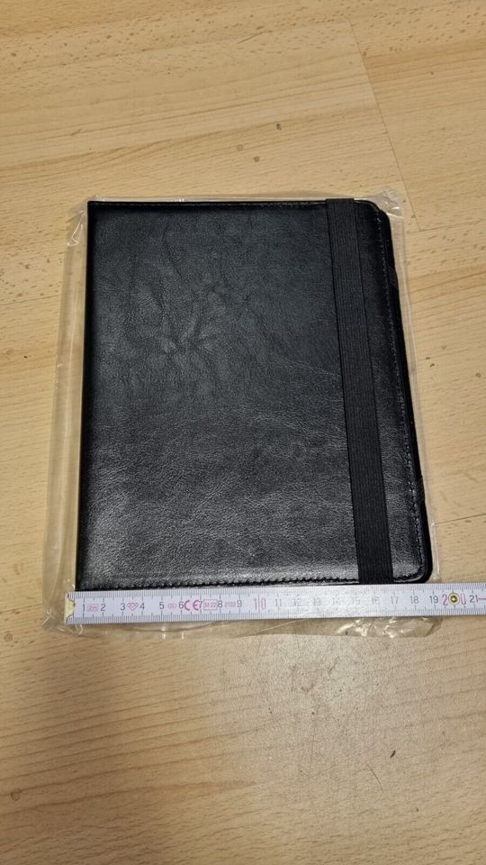 Schutzhülle/Tablet Ständer schwarz aus Bonded Leather NEU in Albstadt