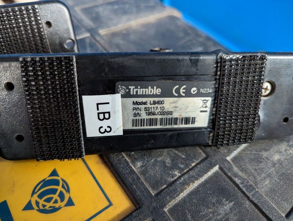 Trimble CB430 Bagger GPS System Grade Control System BaggerLaser Radlader Minibagger Kettenbagger Mobilbagger in Leipzig
