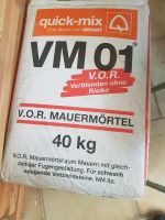 VM 01 Mörtel VOR Mauermörtel Mecklenburg-Vorpommern - Weitendorf Laage Vorschau