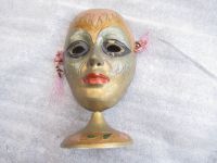 Maske aus Messing, zum Hinstellen, Vintage Berlin - Charlottenburg Vorschau