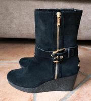 MK Michael Kors Stiefel Keilabsatz Wildleder schwarz Größe 39 Nordrhein-Westfalen - Ratingen Vorschau