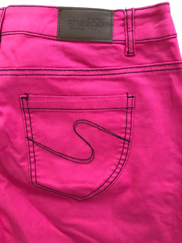 NP Kleinanzeigen in Rheinland-Pfalz Sheego Capri Original ist 59€ Pink | 46 eBay jetzt Koblenz Kleinanzeigen ungetragen Gr. - Jeans neu-