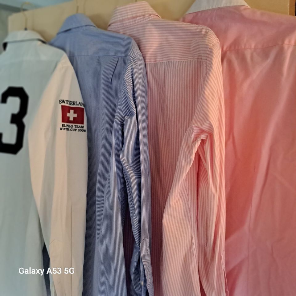 4  Hemden Lacoste, Fred Perry, Ralph Lauren GUT/SEHR GUT in Wetzlar