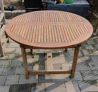 Teak Massivholz Gartentisch ausziehbar mit Stühle Nordrhein-Westfalen - Castrop-Rauxel Vorschau