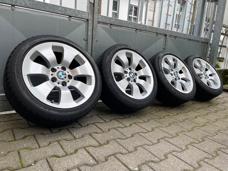 BMW 3er E90 E91 17zoll Alufelgen Radsatz Bridgestone Winterreifen in Bischofsheim