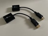 2x Adapterkabel DVI auf Displayport Niedersachsen - St. Andreasberg Vorschau