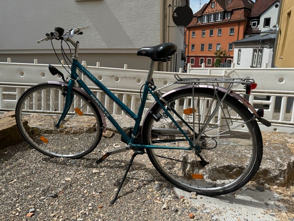 Hercules Damenrad Havanna, Shimano 21 Gang, Farbe Grün in Schwäbisch Gmünd