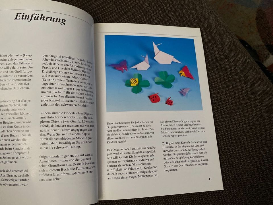 Bastelheft  Origami für Kinder in Linden