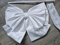 Cosplay Hochzeit Kostüm Deko schleife 50cm x 50cm weiss stoff neu Baden-Württemberg - Mannheim Vorschau