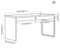 Schreibtisch |Schminktisch | Ikea Micke | weiß Hessen - Gießen Vorschau