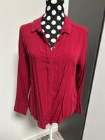 Damen Bluse Amisu Gr.L Rot dunkel Sachsen - Waldheim Vorschau