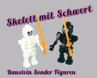 Skelett mit Schwert Sonderfigur ⭐️ dapinki Mitgebsel ⭐️ wie Lego Hamburg-Nord - Hamburg Ohlsdorf Vorschau