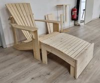 Gartenstuhl Adirondack chair aus Fichte mit Fußbank Hessen - Eppstein Vorschau