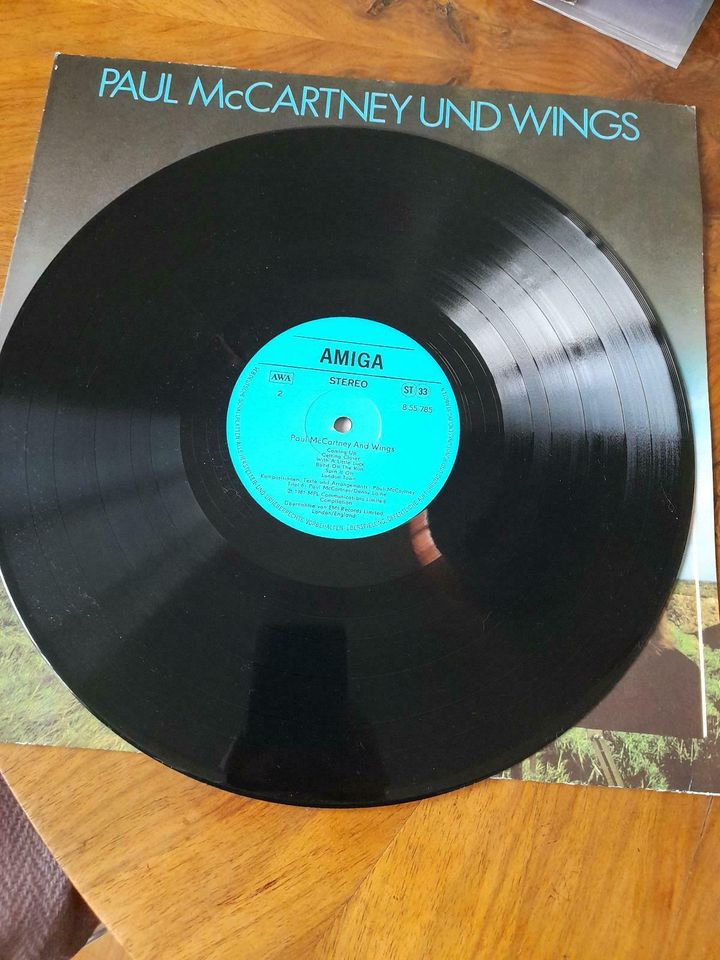 Paul McCartney und Wings ** Vinyl Amiga DDR in München