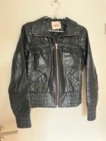 Damen Lederjacke ONLY Echtleder Schwarz Jacke Leder M 36 38 Bayern - Würzburg Vorschau