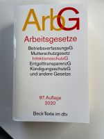 Arbeitsgesetze 97.Auflage 2020 Bayern - Bad Bocklet Vorschau