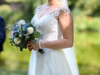 Hochzeitskleid aus Satin Hessen - Gießen Vorschau