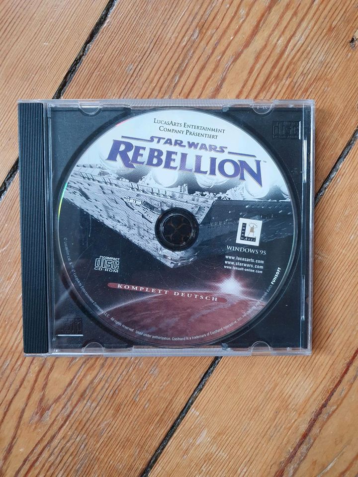 PC CD-ROM Spiel Star Wars Rebellion in Rostock