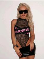 sexy Festival Rave Mesh WARNING Netz Body Nordrhein-Westfalen - Neuss Vorschau