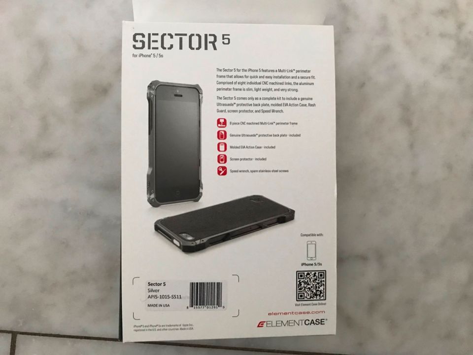 SECTOR 5 für iPhone 5/5s Element Case - OVP in Köln