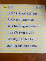 Axel Hacke liest Über die Heiterkeit in schwierigen Zeiten  Hörbu München - Schwabing-West Vorschau