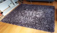 Flauschiger Teppich/ lila-weiß-schwarz Nordrhein-Westfalen - Hamm Vorschau