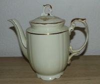 Schlottenhof Kaffeekanne Antik Gold Staffage 1930er 22cm Nordrhein-Westfalen - Schwerte Vorschau