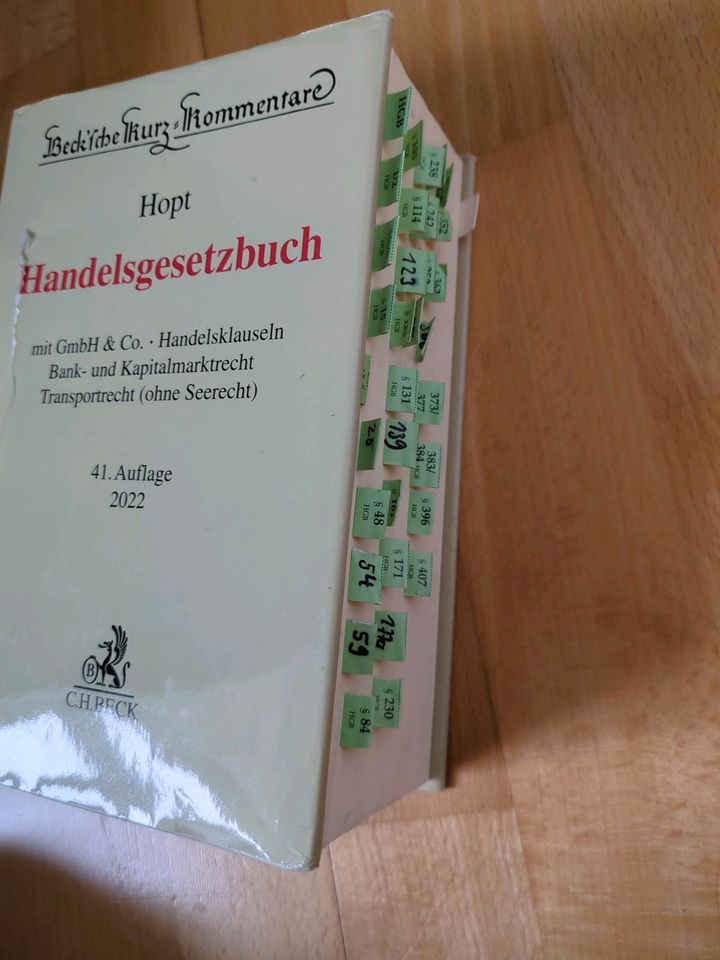 Hopt, Kommentar HGB, 41. Auflage 2022 mit Dürckheim Register in München