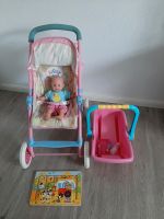 BABYBORN Puppen-Kinderwagen mit Puppe, Puppen-Maxi-Cosy u. Sonsti Niedersachsen - Brake (Unterweser) Vorschau