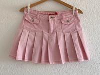 rosa pinker Y2K vintage retro Minirock Falten Baden-Württemberg - Gerlingen Vorschau