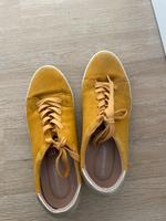 Sehr schöne Leder Schuhe sneaker gelb 39 Salamander Mecklenburg-Vorpommern - Dargelin Vorschau