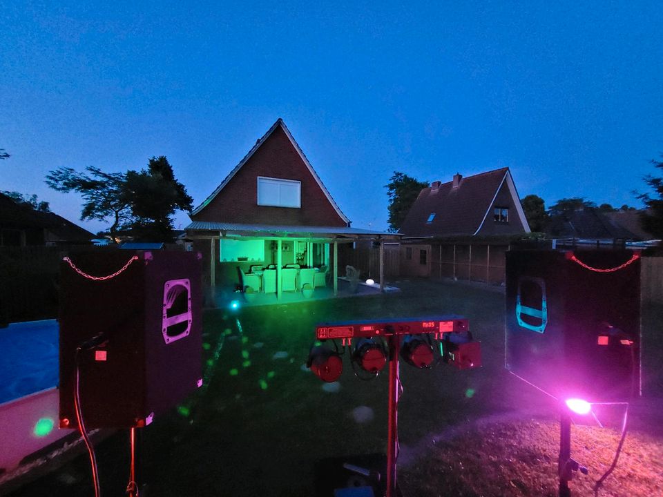 Vermieten Partyanlage mit Partylicht und Nebelmaschine in Weener