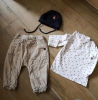 Langarm Shirt, Hose, Mütze Größe 80 als Set Sachsen - Glauchau Vorschau