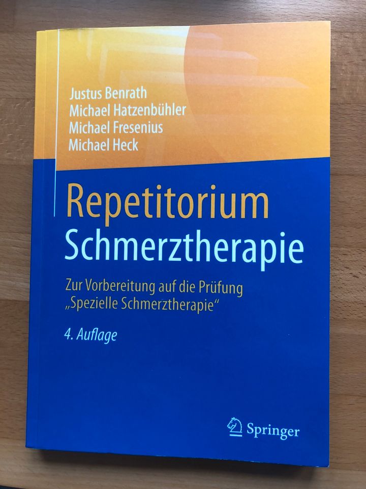 Repitutorium Schmerztherapie in Freiburg im Breisgau