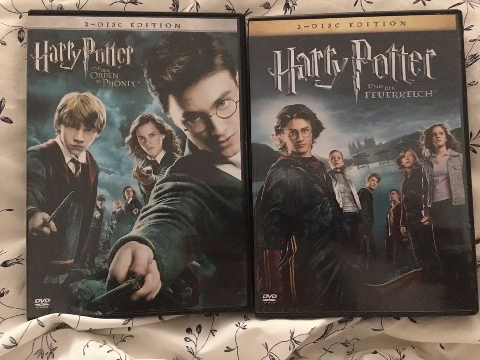 2 x DVD Harry Potter Der Order des Phoenix / Der Feuerkelch in München