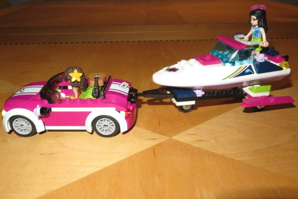 Lego Friends 41316 Andreas Rennboot Transporter gebraucht s. gut in Bonn