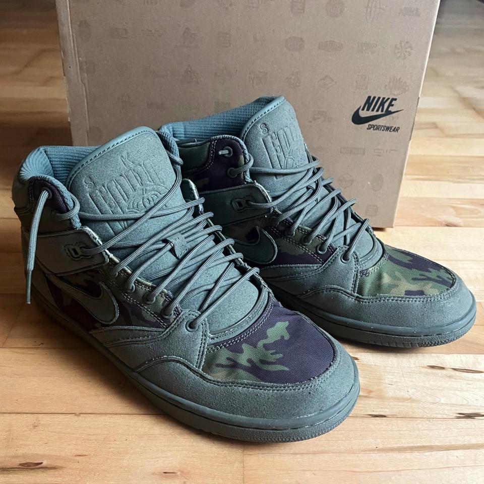 Nike x Stussy Sky Force 88 Mid - Olive Camo - US 11 - EU 45 Rare in Waldaschaff