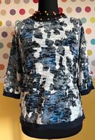 CECIL T- Shirt blau gemustert 40 Hessen - Waldeck Vorschau